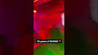 How it started vs how it is going. 16 years of SHOMI nights (!) and we are still going strong ❤️🤗🔥