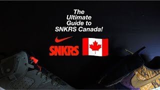 Pegajoso Baño Complaciente The Ultimate SNKRS App Canada Guide (How to use, Verify Account, Essential  Tips/Tricks) - YouTube