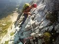 Climbing Mangart - via ferrata Italiana