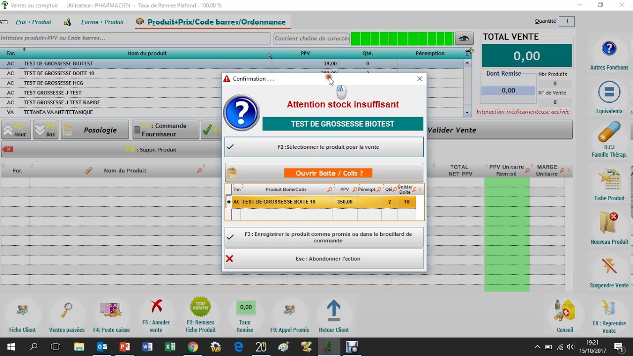 GESTOFI VENTE AU DETAIL