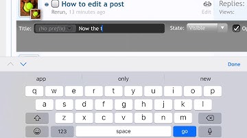 XenForo How to edit or Change the title on a Thread