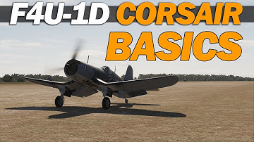 F4U Startup, taxi, take off and Landing tutorial in DCS World