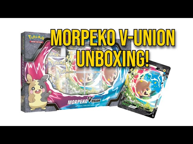 pokemon trading card games morpeko v union special collection Pokemon TCG: V-Union Special Collection