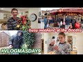 a busy Christmas weekend at the Booths #vlogmasday9