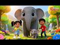 Canción del Elefante Grande Grande - Big Big Elephant Song | Nursery Rhymes for Kids | Galatta Kids