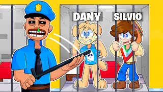 ¡ESCAPAMOS de la PRISION de MÁXIMA SEGURIDAD! ⛏👮😲en ROBLOX con SILVIOGAMER y PANCRACIO