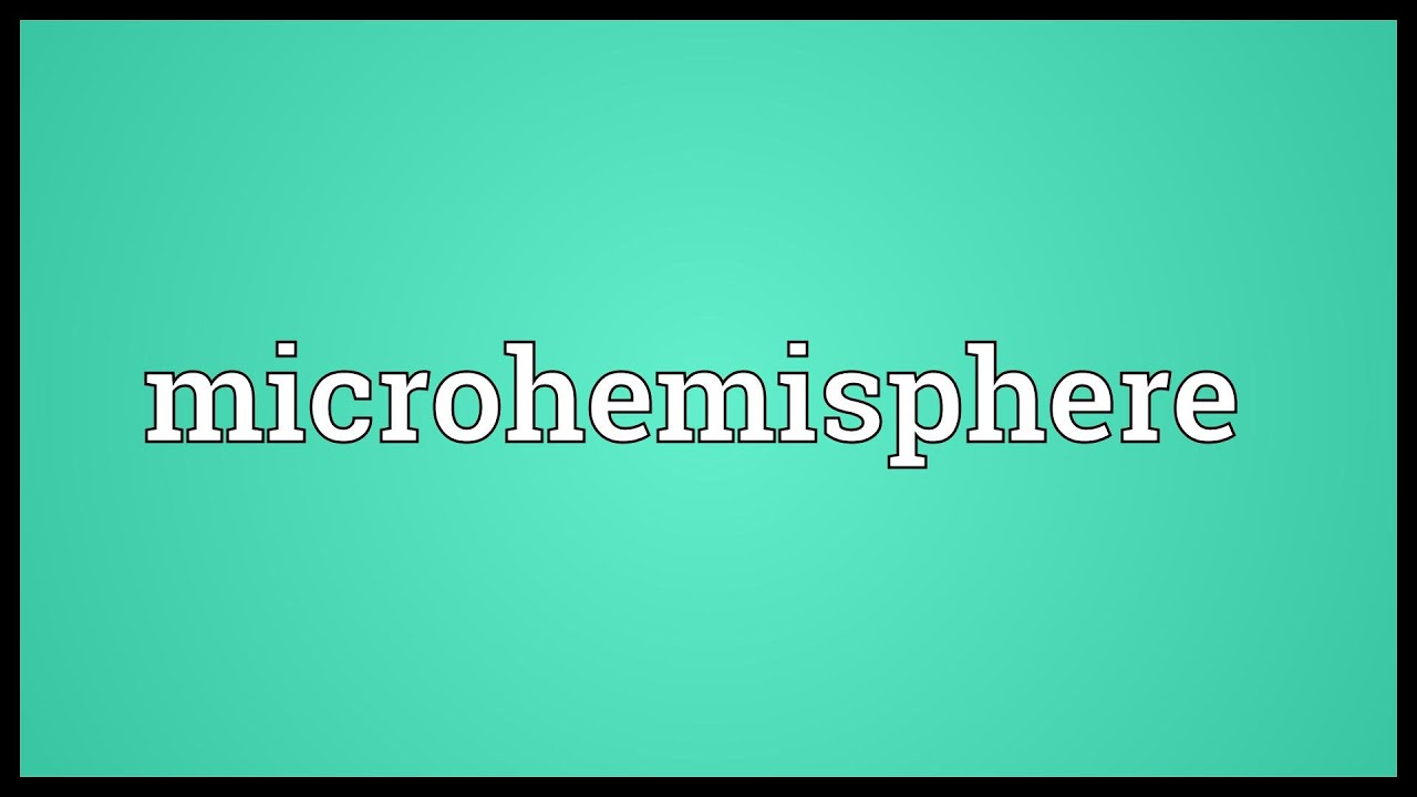 Microhemisphere Meaning