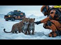 Frozen Paws, Burning HeartBrave Cheetah Cub Seeks Help to Save Its Dying Mother in the Arctic_R