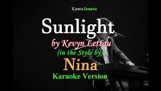 Video thumbnail of "Sunlight - Nina I Kevyn Lettau (Karaoke Version"