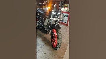 YAMAHA MT-15 😱ORIGINAL LED INDICATOR INSTALLATION ONLY 1K 4 PIS #mt15 #bike #short #shortvideo