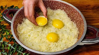10 Minute Potato Recipe! I've never eaten such delicious potatoes in my life.asmr cooking 😋