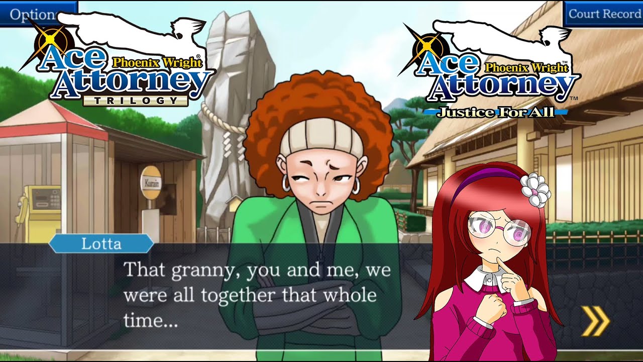Ace Attorney Justice for all - case 2 (investigation 3/5) ep 18 - YouTube