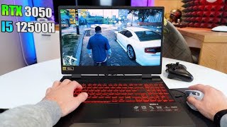 GTA 5 Optimal Settings | RTX 3050 Laptop | i5 12500H | 16GB RAM
