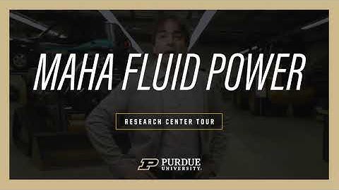 Virtual lab tour 2020 - Maha Fluid Power Research Center