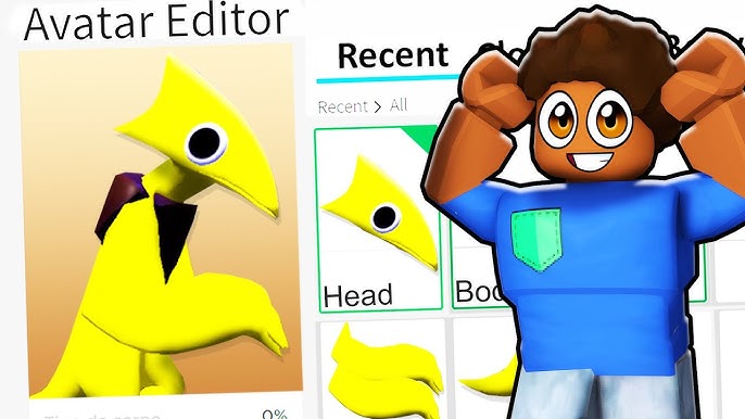 OUTFIT CODE) How to make ORANGE from RAINBOW FRIENDS in Roblox