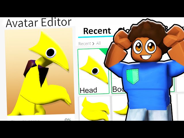 Making YELLOW From RAINBOW FRIENDS CHAPTER 2 a Roblox Account! 