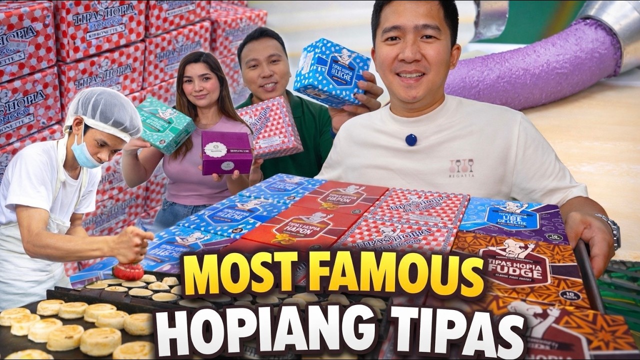 PAANO NGA BA GINAGAWA ANG PABORITO NATING TIPAS HOPIA? FACTORY TOUR sa RIBBONETTES 2026 | KAFOODTRIP