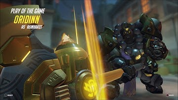 Overwatch God of War #5: Aggressive Reinhardt Play of the Game Compilation
