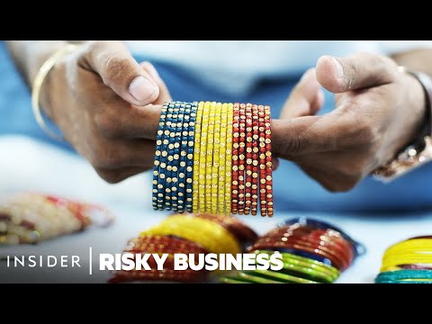 Why People Risk Their Lives To Make Millions Of Bangles In India | Risky Business | Insider