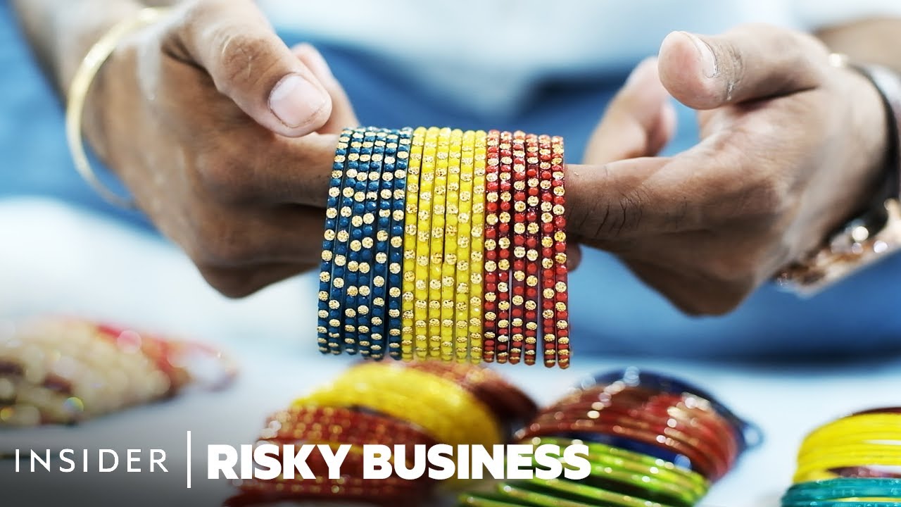 ⁣Why People Risk Their Lives To Make Millions Of Bangles In India | Risky Business | Insider News