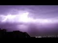 Non-stop high frequency lightning anomaly at the same point in the sky in Israel