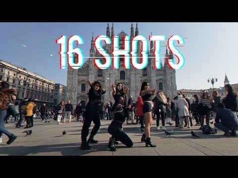 [KPOP IN PUBLIC IN ITALY] STEFFLON DON _ 16 SHOTS (BLACKPINK CHOREO) Dance Cover - M2B