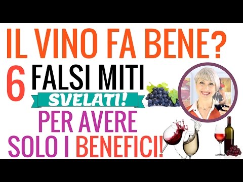 Video: Il vino rosso fa bene al gonfiore?