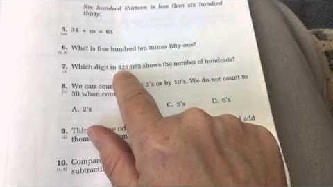 Reading of Saxon Math 6/5 Lesson 10