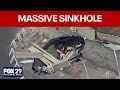 Sinkhole in Philadelphia leaves dozens without water