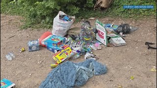 Ijams Nature Center in Knoxville asks the public not to litter after lots of trash found around Mead
