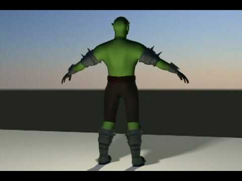 3D Orc For Game