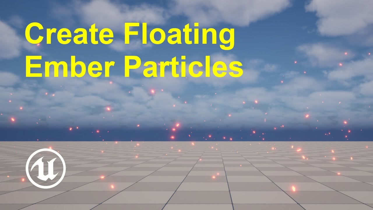 How to Create Floating Ember Particles in Unreal Engine 5 - YouTube