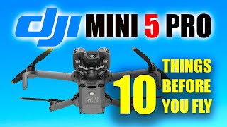 DJI Mini 5 PRO-10 Things You MUST DO FIRST Before You FLY! 🔥 screenshot 1
