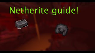 Simple and efficient way to find netherite! 1.16