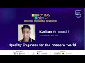 Quality engineer for the modern world by kushan amarasiri