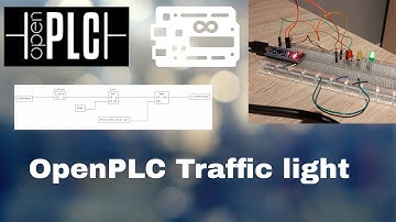 OpenPLC traffic light project with Arduino | PLC automation