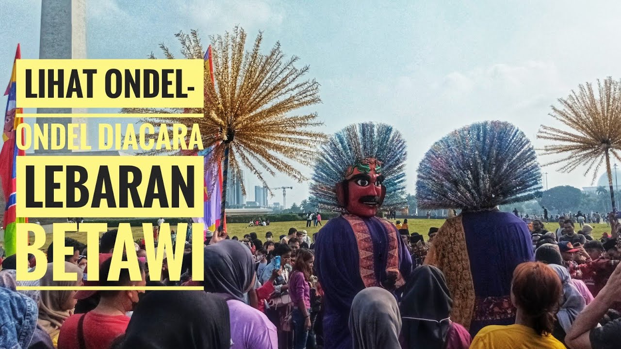 Lebaran Betawi Part-2 Nonton Ondel-ondel Di Monas 😊😍🙏💪 @sariyanto_jatisono