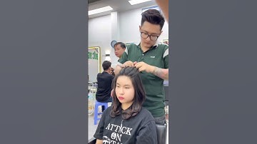 Uốn cúp Layer kết hợp máy bay mang lại sự trẻ trung. #shorts #hairstyle #ledanh69