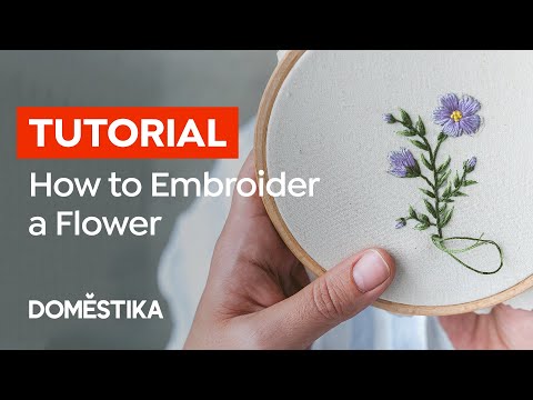 Modern Hand Embroidery Very Easy Fancy Embroidery Design Flower Stitch  Technique For Tutorial 