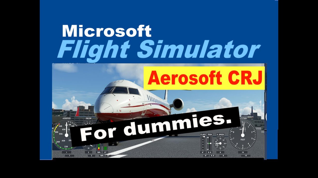 Aerosoft Crj for dummies, FMC and Autopilot, YouTube