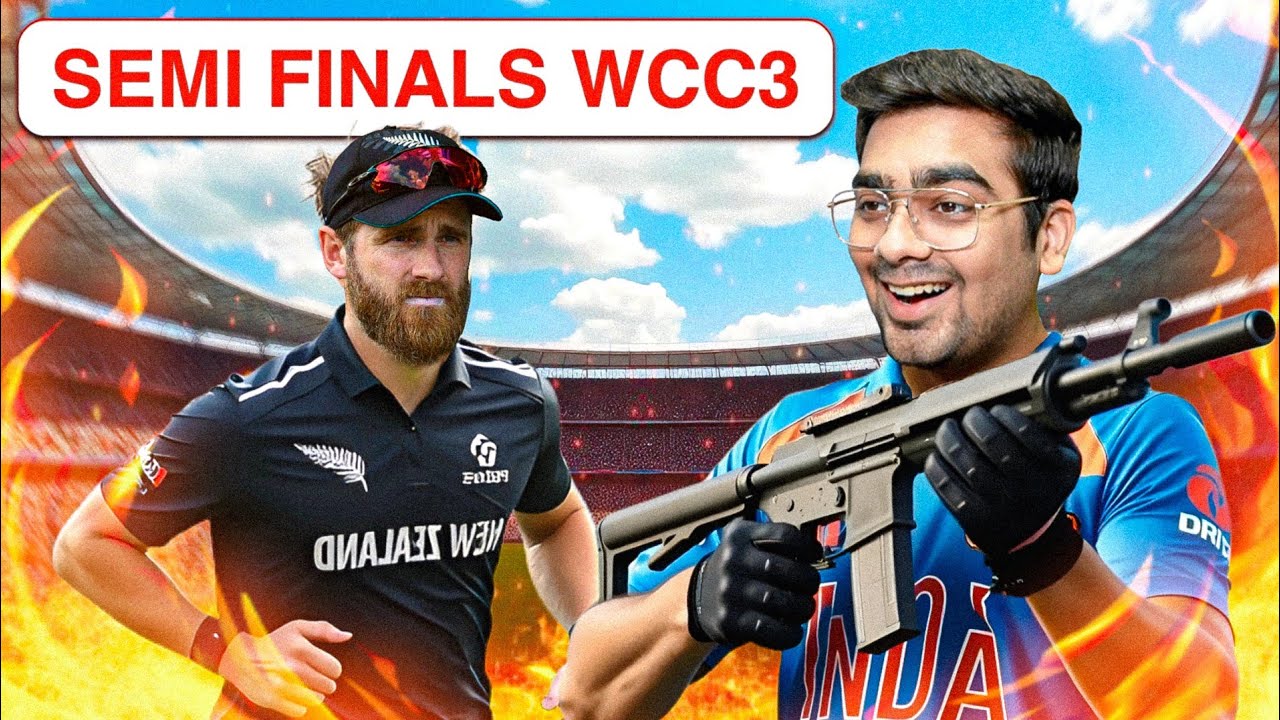 REVENGE! INDIA Vs NEW ZEALAND Semi Finals T20 World Cup 2024 WCC3 - YouTube