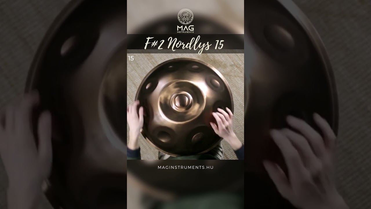 F#2 Nordlys 15 MAG I #handpan #handpanscales #maghandpan
