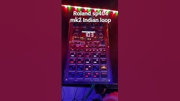 Roland sp404 mk2 l sampler Indian loop