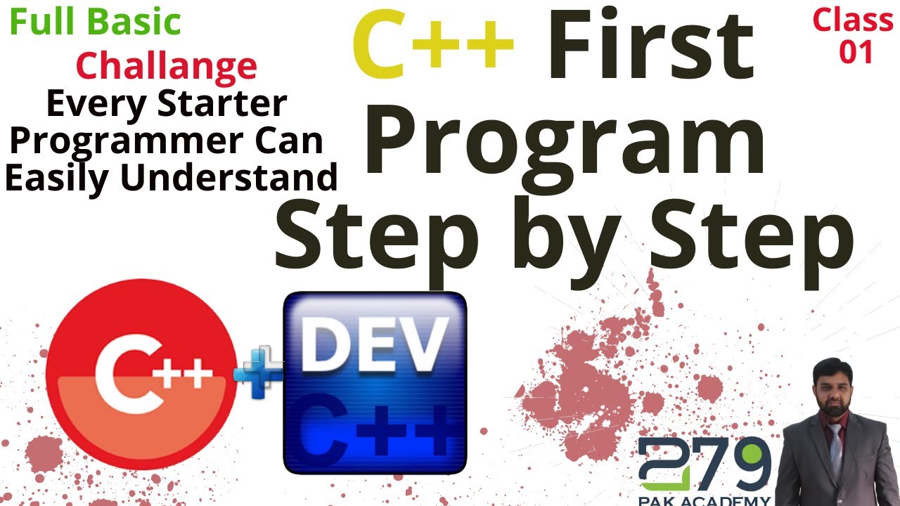Dev C++ First Program in Urdu 1st Program Start Coding - YouTube