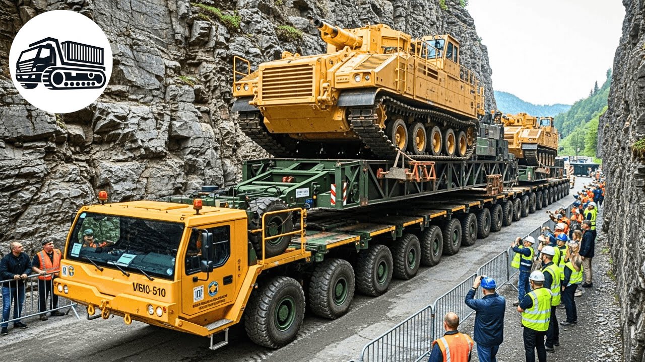 88 GIGANTISCHE SCHWERTRANSPORTE | wenn MASSIVE LOGISTIK das LIMIT sucht