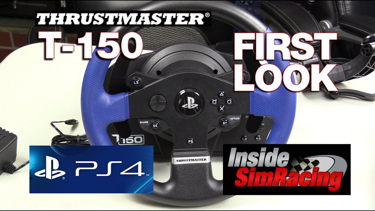 Test : Thrustmaster T150 Force Feedback pour PC, PS3 et PS4