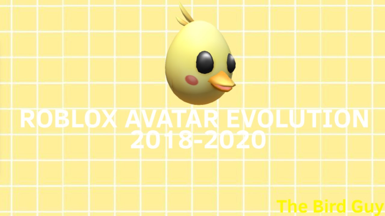 Roblox Avatar Evolution 2018 2020 Youtube - roblox avatar evolution 2020
