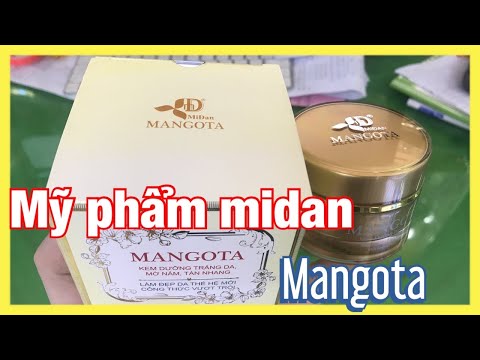 kem mangota, kem dưỡng trắng da mờ nám tàn nhang | mỹ phẩm minh đan