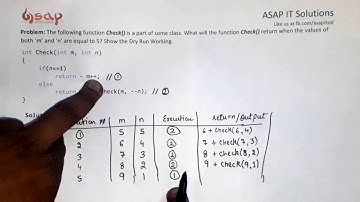 How to solve Dry Run Working of a code | ICSE 12th Computer science|In Hindi