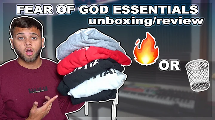 FEAR OF GOD ESSENTIALS X PACSUN REVIEW & TRY ON